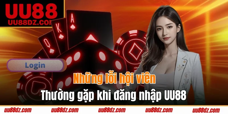 Các lỗi hội viên thường gặp khi đăng nhập UU88